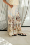 Lavinia Yellow Blue Abstract Jumpsuit Lavinia Yellow Blue Abstract Jumpsuit