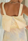 Lavinia Yellow Blue Abstract Jumpsuit Lavinia Yellow Blue Abstract Jumpsuit