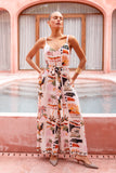 Aeliana Multicolour Tropical Jumpsuit Aeliana Multicolour Tropical Jumpsuit