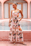 Aeliana Multicolour Tropical Jumpsuit Aeliana Multicolour Tropical Jumpsuit