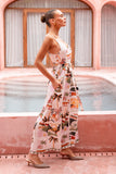 Aeliana Multicolour Tropical Jumpsuit Aeliana Multicolour Tropical Jumpsuit