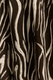 Zuri Black Zebra Abstract Maxi Dress Zuri Black Zebra Abstract Maxi Dress