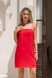 Karina Red Mini Dress Karina Red Mini Dress