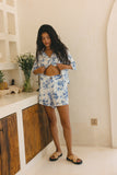 Rosette Blue Floral Shorts Rosette Blue Floral Shorts