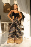 Leila Black Boho Wide Leg Pants Leila Black Boho Wide Leg Pants
