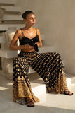 Leila Black Boho Wide Leg Pants Leila Black Boho Wide Leg Pants