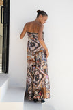 Alessia Black Abstract Wide Leg Pants Alessia Black Abstract Wide Leg Pants