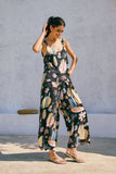 Nyla Black Abstract Wide Leg Pants Nyla Black Abstract Wide Leg Pants
