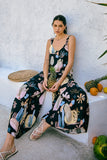 Nyla Black Abstract Wide Leg Pants Nyla Black Abstract Wide Leg Pants