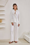 Page White Cupro Pants Page White Cupro Pants