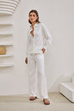 Page White Cupro Pants Page White Cupro Pants