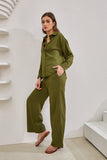 Page Khaki Green Cupro Shirt Page Khaki Green Cupro Shirt