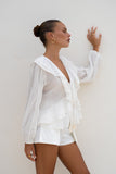 Valentina Off-White Ruffle Blouse Valentina Off-White Ruffle Blouse