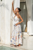 Melina Multicolour Floral Wide Leg Cropped Pants Melina Multicolour Floral Wide Leg Cropped Pants