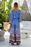 Indira Blue Boho Blouse Indira Blue Boho Blouse