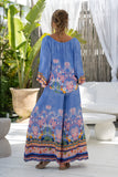 Indira Blue Boho Blouse Indira Blue Boho Blouse