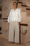 Posie White Eyelet Long Sleeve Top Posie White Eyelet Long Sleeve Top