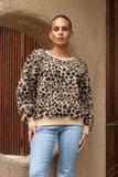Zane Brown Leopard Teddy Sweatshirt Zane Brown Leopard Teddy Sweatshirt