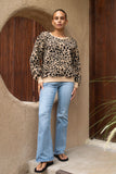 Zane Brown Leopard Teddy Sweatshirt Zane Brown Leopard Teddy Sweatshirt