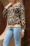 Zane Brown Leopard Teddy Sweatshirt Zane Brown Leopard Teddy Sweatshirt