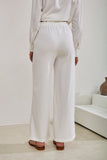 Page White Cupro Pants Page White Cupro Pants