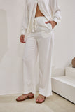 Page White Cupro Pants Page White Cupro Pants