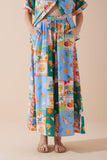 Praia Multicolour Tropical Wide Leg Cropped Pants Praia Multicolour Tropical Wide Leg Cropped Pants