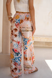 Lumeia Pink Tropical Pants Lumeia Pink Tropical Pants