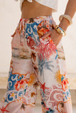 Lumeia Pink Tropical Pants Lumeia Pink Tropical Pants