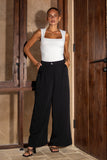 Lara Black Wide Leg Pants Lara Black Wide Leg Pants