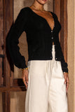 Lyric Black Knit Cardigan Lyric Black Knit Cardigan