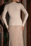 Bexley Beige Long Sleeve Knit Top Bexley Beige Long Sleeve Knit Top