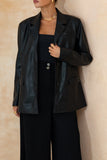 Ellison Black Faux Leather Jacket Ellison Black Faux Leather Jacket