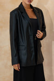 Ellison Black Faux Leather Jacket Ellison Black Faux Leather Jacket