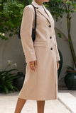 Ruth Pink Herringbone Coat Ruth Pink Herringbone Coat