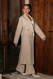 Tove Camel Beige Double Breasted Coat Tove Camel Beige Double Breasted Coat