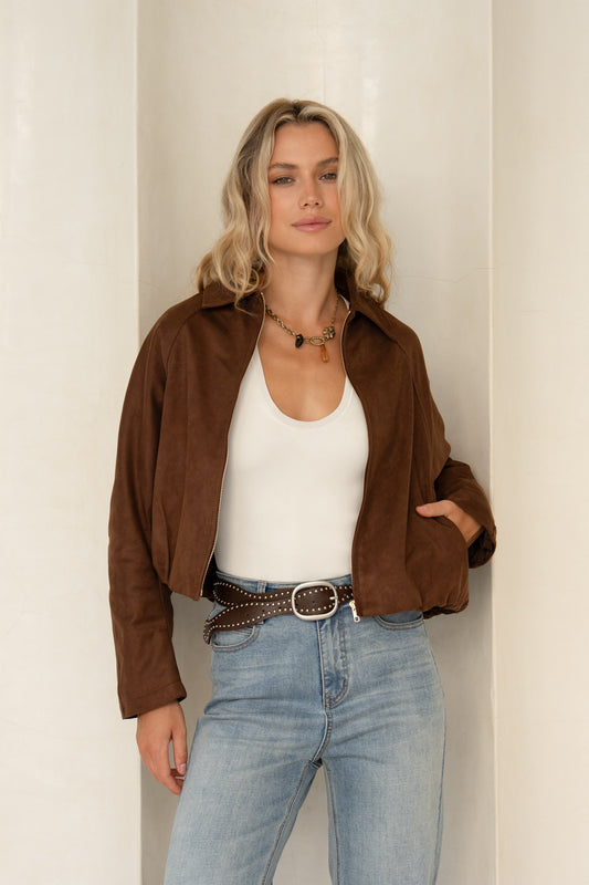 Alisa Brown Jacket