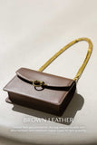 Jodie Brown Genuine Leather Mini Chain Crossbody Bag Jodie Brown Genuine Leather Mini Chain Crossbody Bag