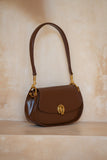 Mara Brown Genuine Leather Shoulder Bag Mara Brown Genuine Leather Shoulder Bag