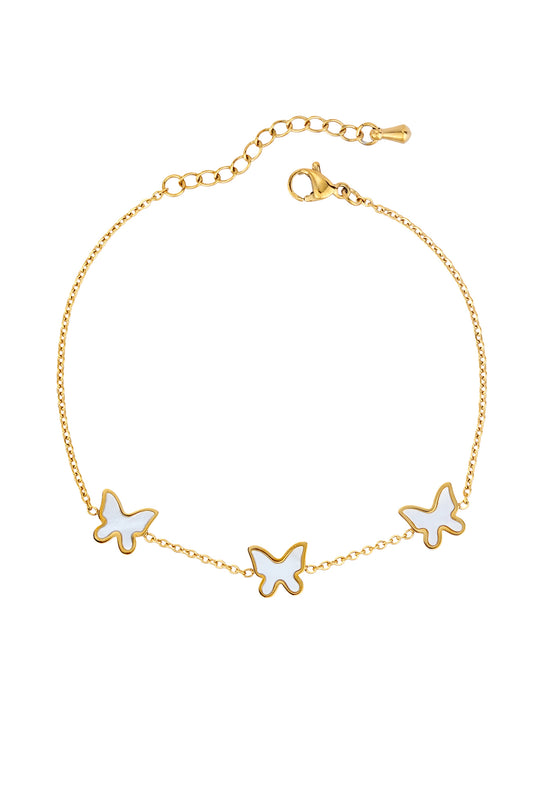 Papillon Gold Bracelet