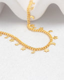 Moon and Stars Gold Bracelet Moon and Stars Gold Bracelet