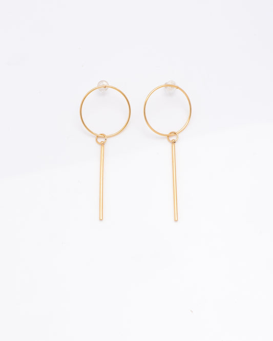 Imogen Gold Geometric Earring
