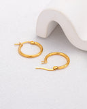 Luminara Gold Hoop Earrings Luminara Gold Hoop Earrings