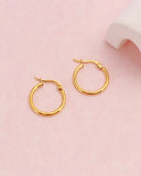Luminara Gold Hoop Earrings Luminara Gold Hoop Earrings