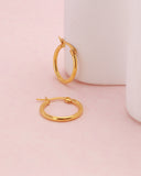 Luminara Gold Hoop Earrings Luminara Gold Hoop Earrings