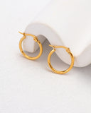 Luminara Gold Hoop Earrings Luminara Gold Hoop Earrings