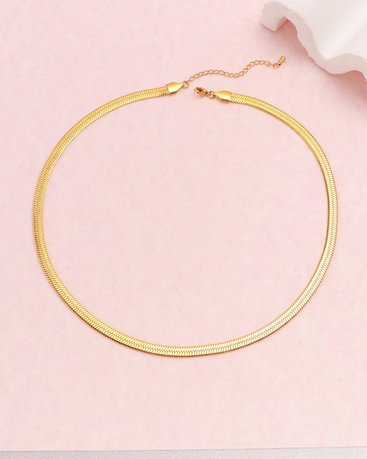 Sabi Gold Snake Chain Necklace