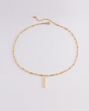 Linne Zirconia Gold Pendant Necklace Linne Zirconia Gold Pendant Necklace