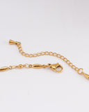 Linne Zirconia Gold Pendant Necklace Linne Zirconia Gold Pendant Necklace