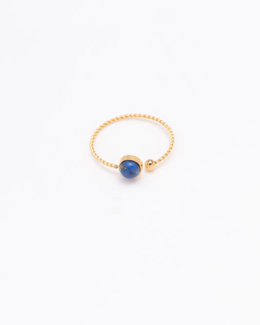 Lapis Lazuli Gold Ring